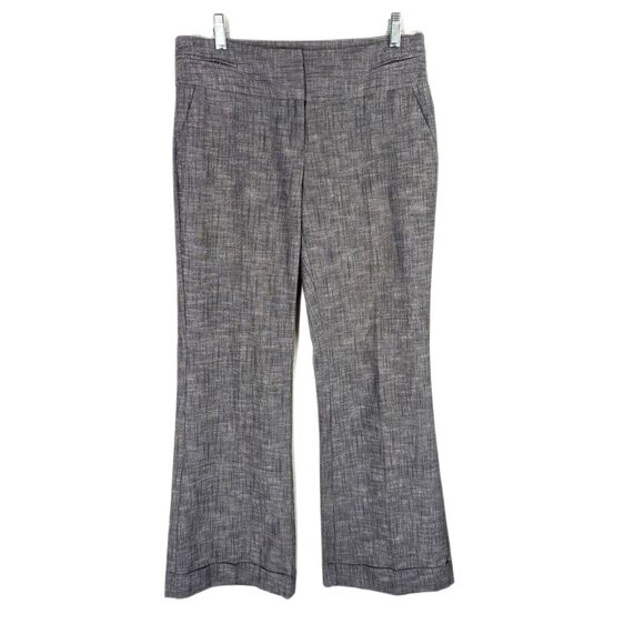 Tracy Evans Pants - Vintage Tracy Evans Wide Leg Cuffed Grey Dress Pants Size 9